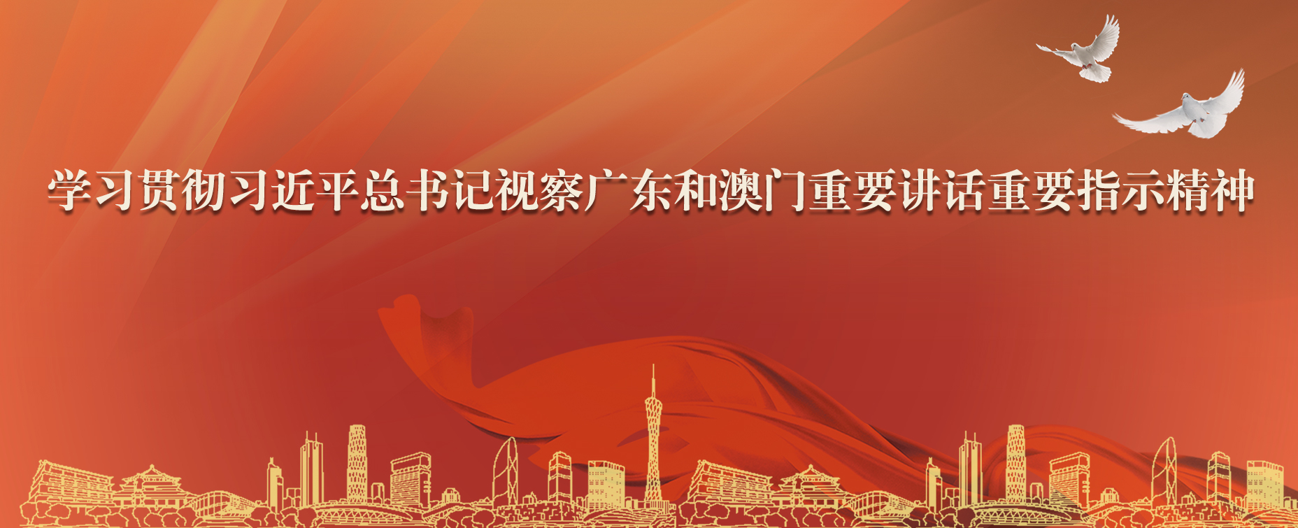 學(xué)習(xí)貫徹習(xí)近平總書記視察廣東和澳門重要講話重要指示精神